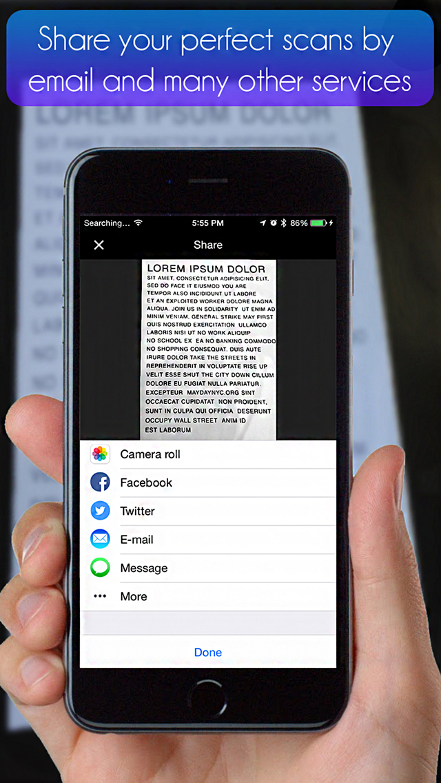 text scanner app iphone