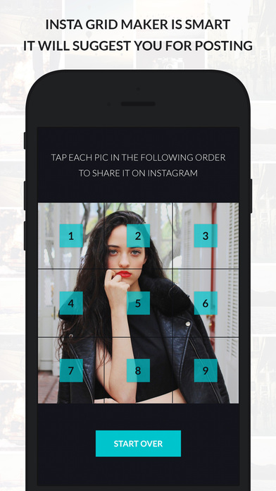 9 cut grid maker for instagram