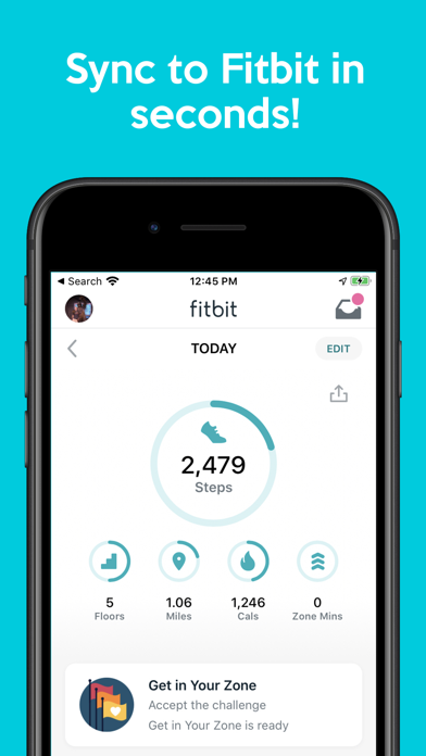 sync apple steps to fitbit