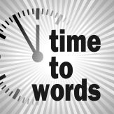 The clock that writes time - time2words Giveaway