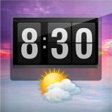 Flip Clock - Beautiful Weather Clock for iPad Giveaway