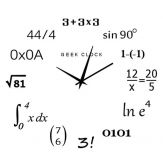 Analog Geek Clock Giveaway