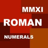 Roman Numeral Giveaway