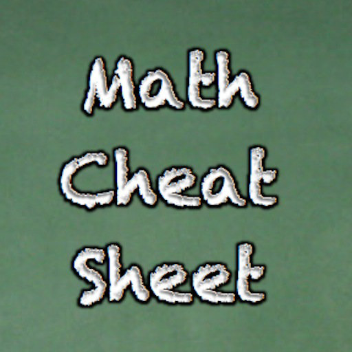 iPhone Giveaway of the Day - The Math Cheat Sheet