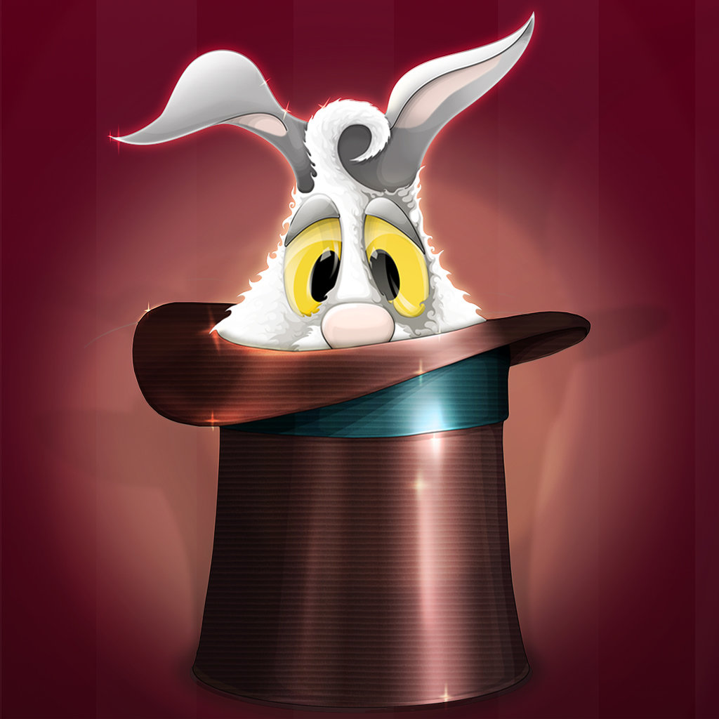 Шляпа фокусника с кроликом