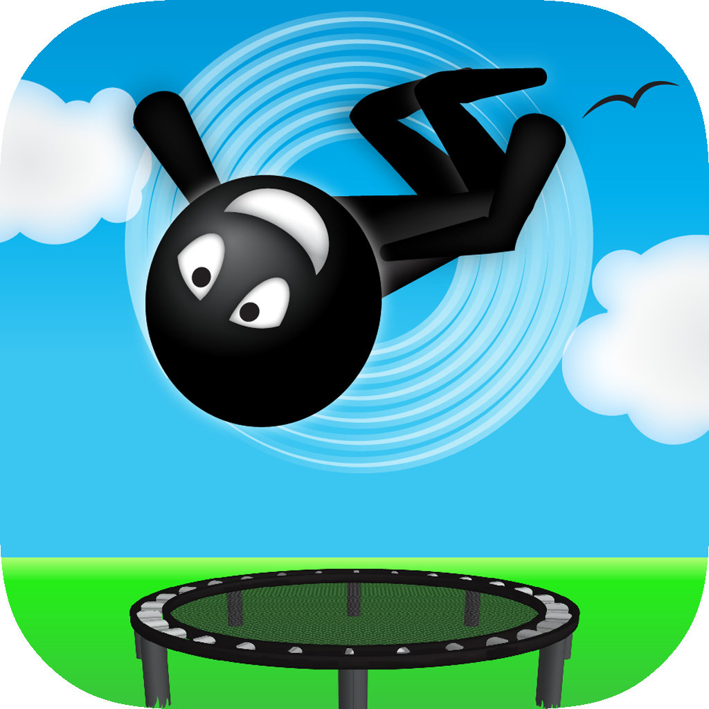 Stickman Trampoline will provide you with hours of fun... 
