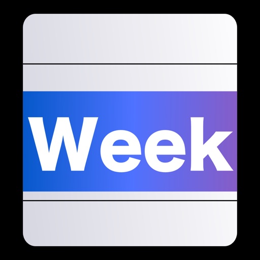 iPhone Giveaway of the Day - Week Table - Weekly Schedule Timetable ...