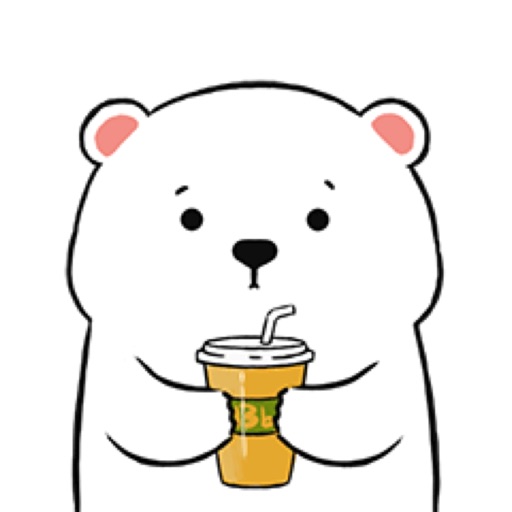 Giveaway of the Day pour i Phone - Polar Bear Animated Stickers
