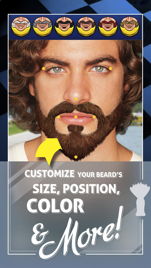 iPhone Giveaway of the Day - Funny Beards - Shave your Beard