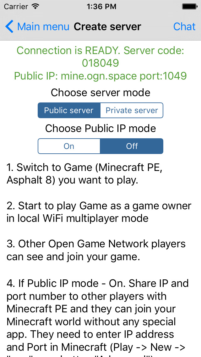 use local server multiplayer minecraft pe